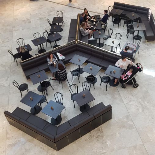 Kiosk seating