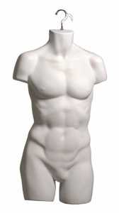 Male M-L Torso Front with Hanging Hook